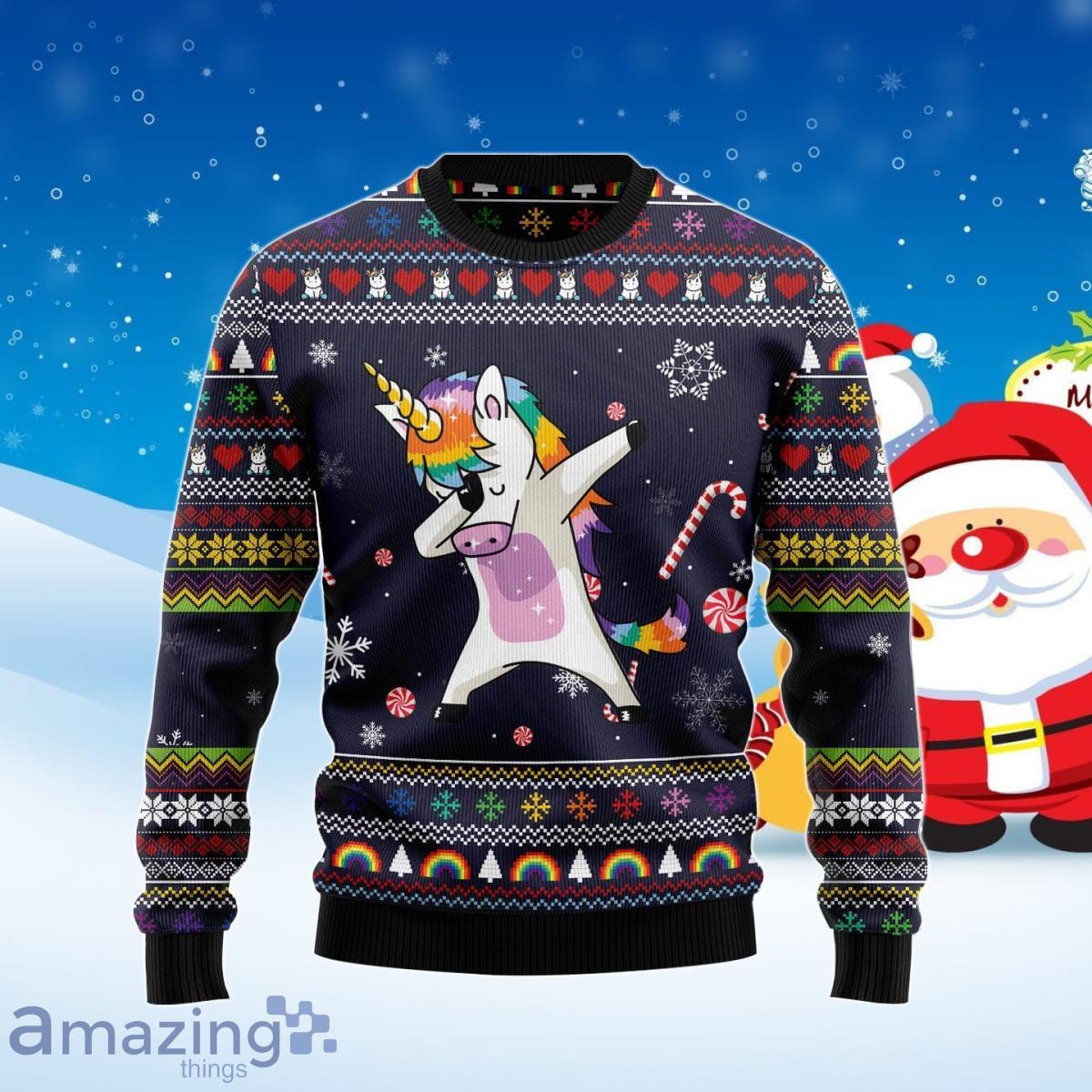 Unicorn christmas clearance sweaters