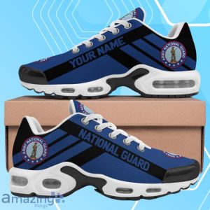 US National Guard Air Cushion Sports Shoes Custom Name And Rank, US Military Shoes Product Photo 1
