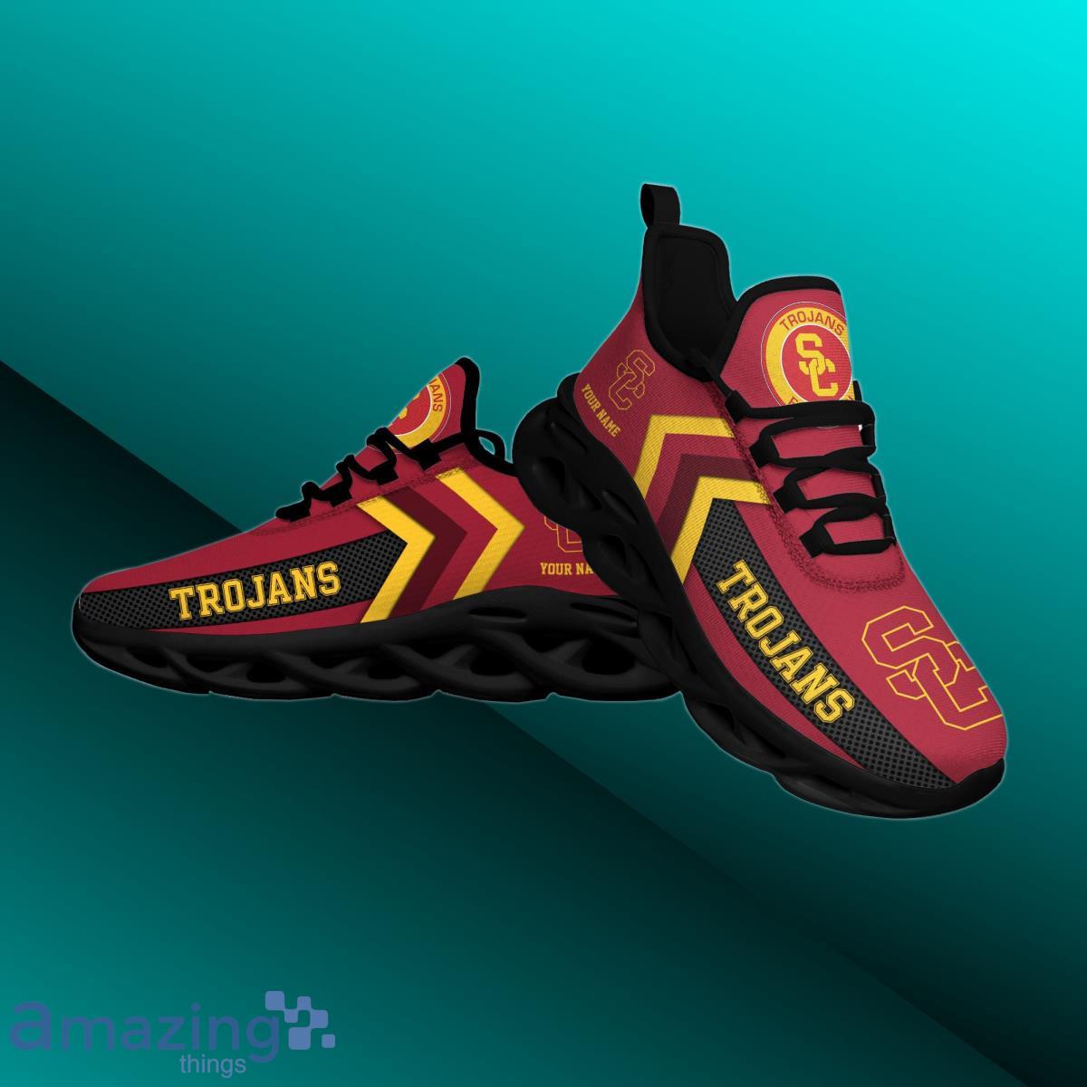 USC Trojans Custom Name Max Soul Shoes Special Gift image USC Trojans Custom Name Max Soul Shoes Special Gift Product Photo 2