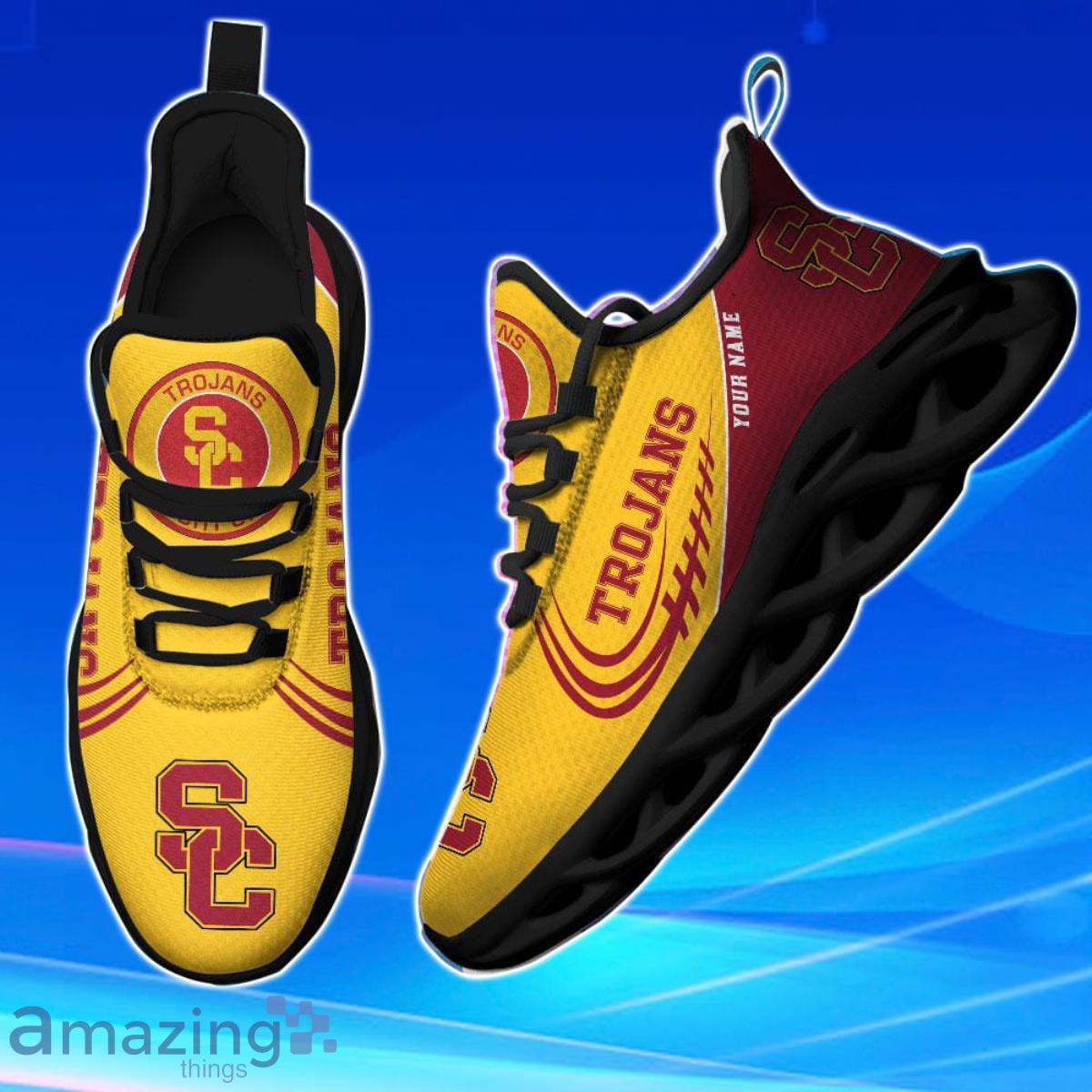 USC Trojans Custom Name Max Soul Shoes Unique Gift Product Photo 1