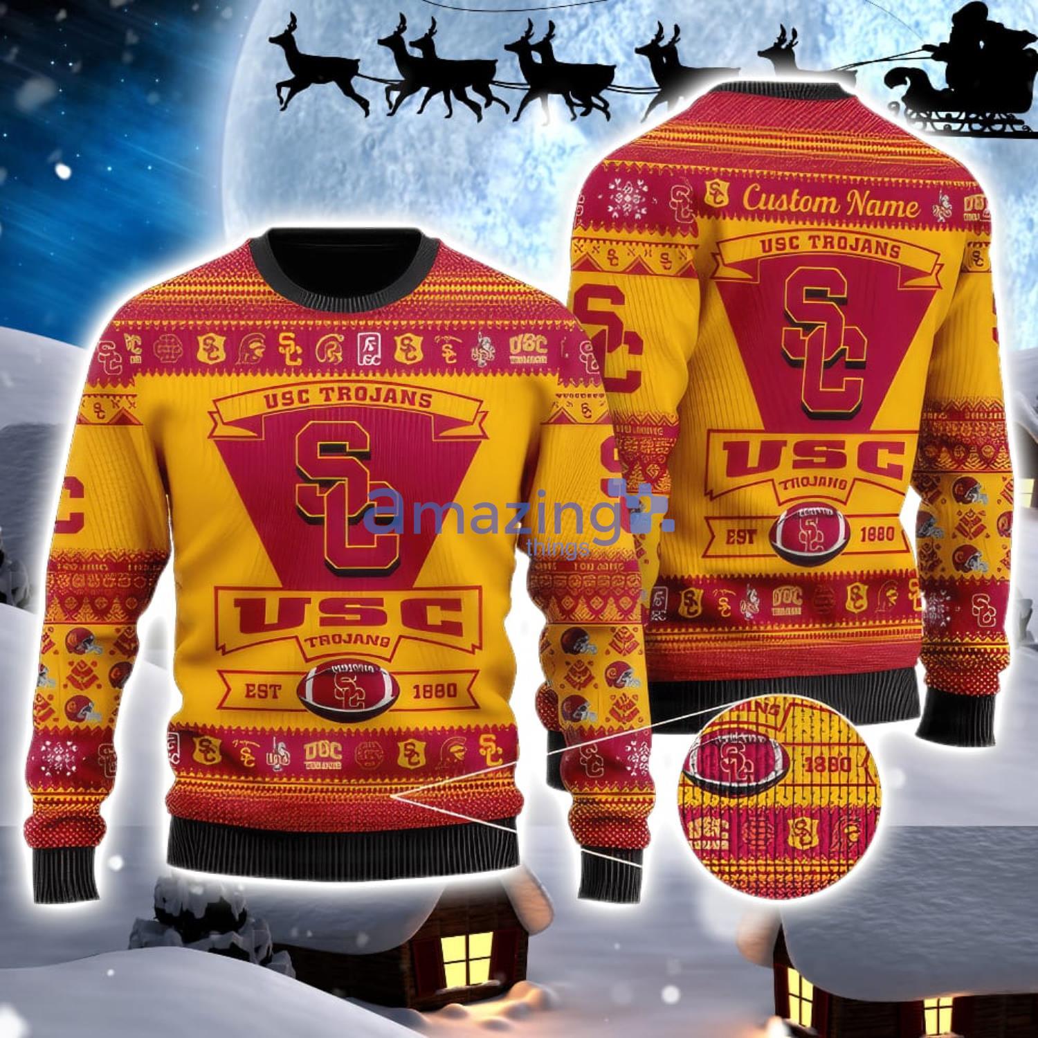 Usc trojans on sale ugly christmas sweater