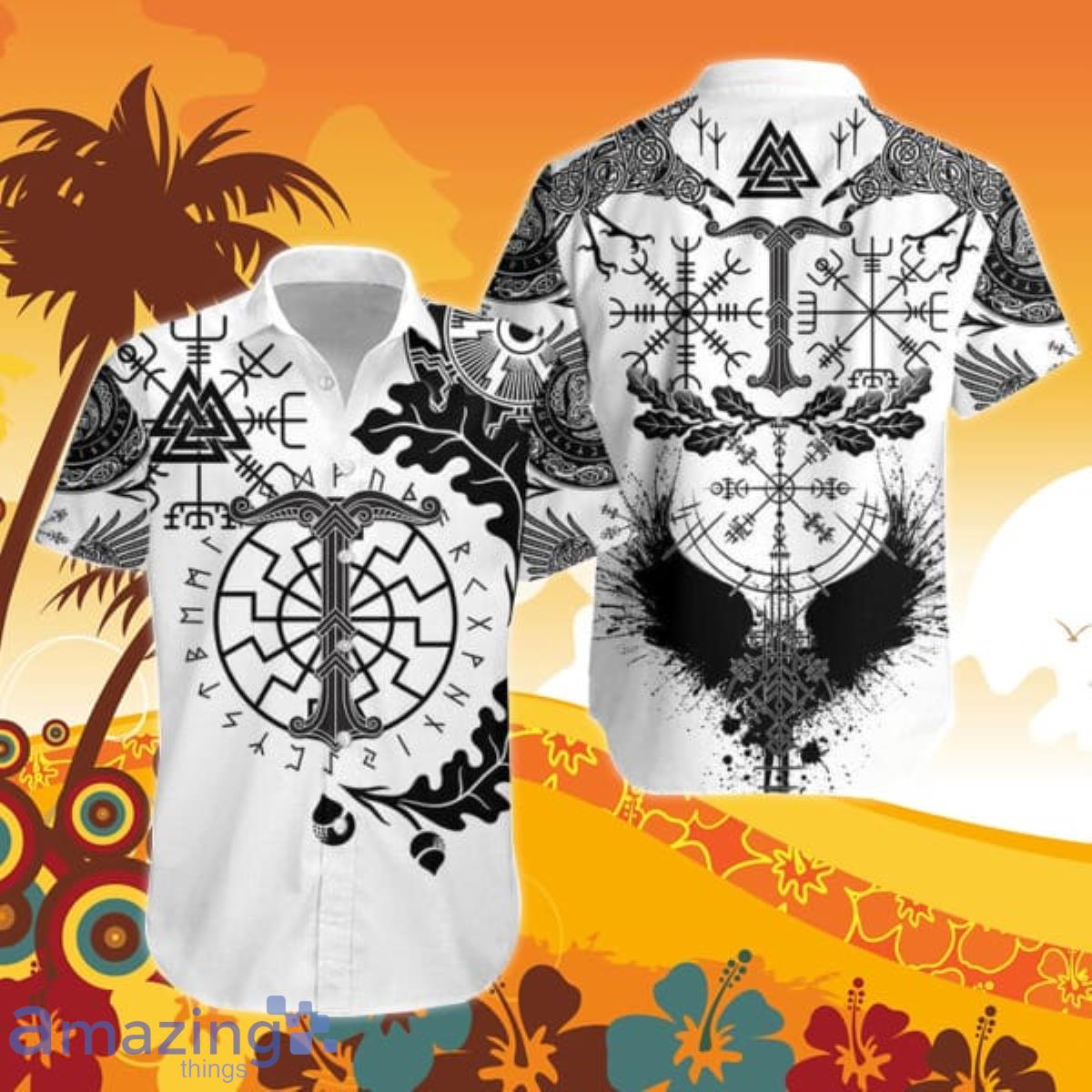 Viking Oak Leaf Hawaiian Shirt For Men And Women Best Gift Product Photo 1