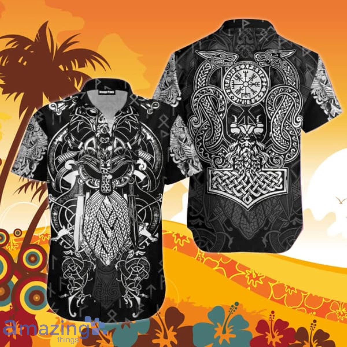 Viking Odin Hawaiian Shirt For Men And Women Best Gift Product Photo 1