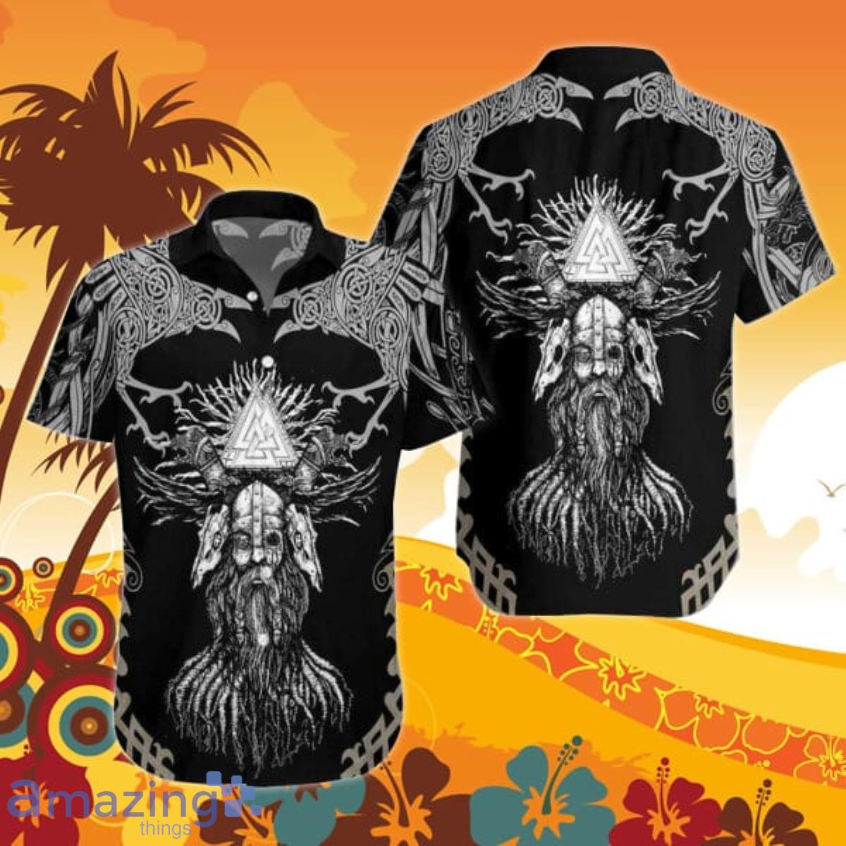 Viking Odin Hawaiian Shirt For Men And Women Style Gift Product Photo 1