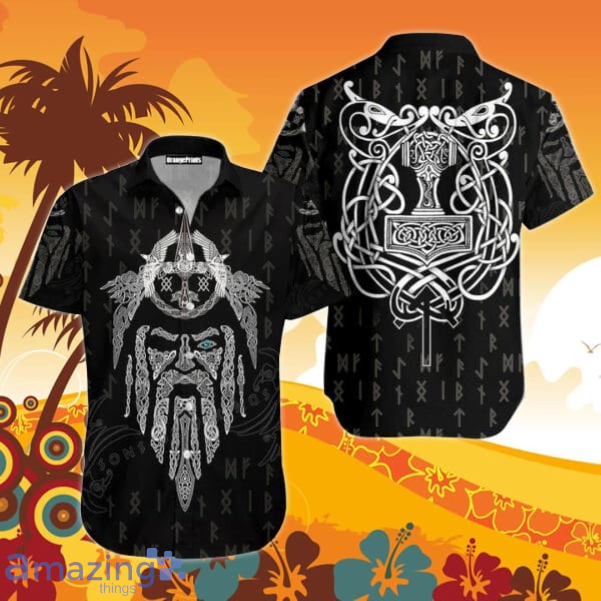 Viking Warrior Hawaiian Shirt For Men And Women Best Gift Product Photo 1