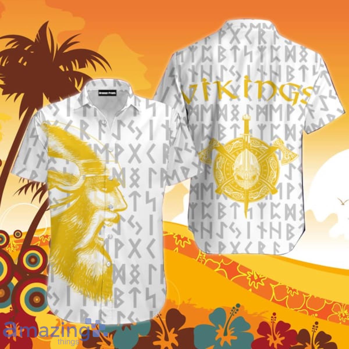 Vikings Warrior Hawaiian Shirt For Men And Women Product Photo 1