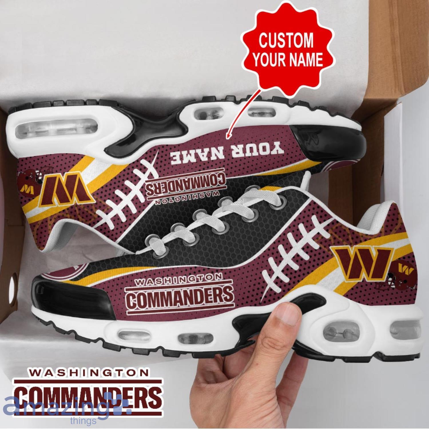 Custom Name Washington Commanders New Logo Air Cushion Sports