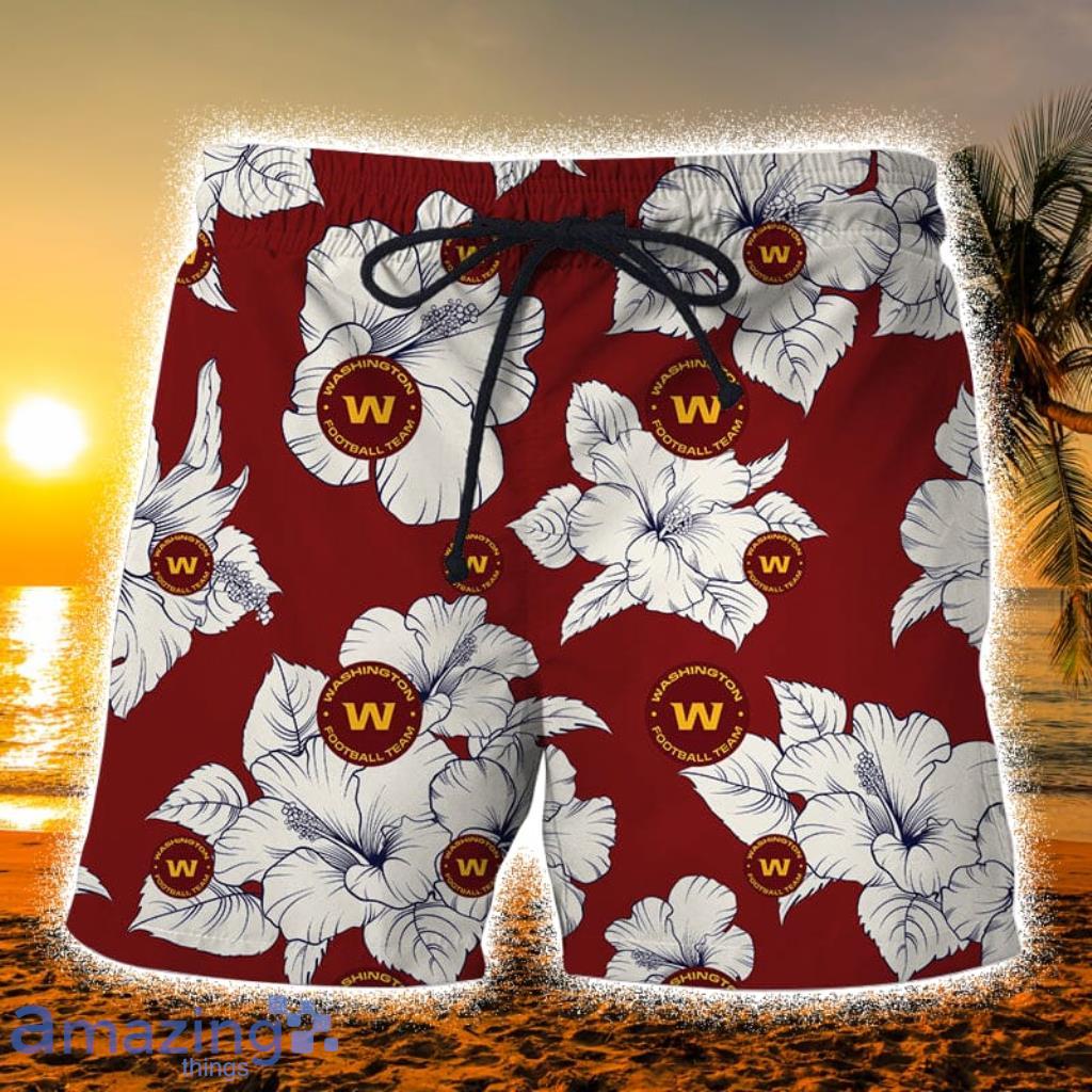 Washington Commanders NFL Flower Hawaiian Shirt Special Gift For