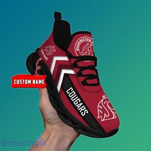 Washington State Cougars Custom Name Max Soul Shoes Special Gift Product Photo 1