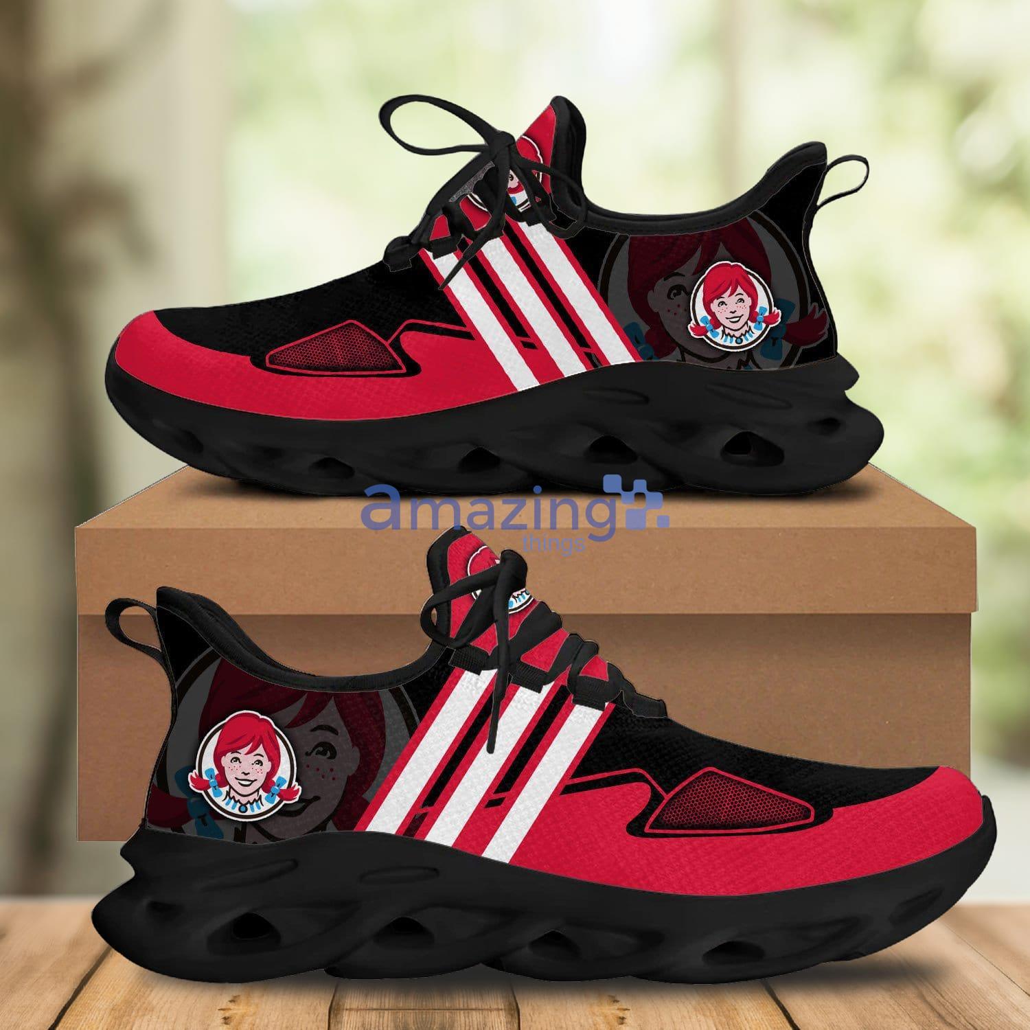 Wendy's Max Soul Shoes White Striped Running Shoes Sport Gift For Men And Women Product Photo 1