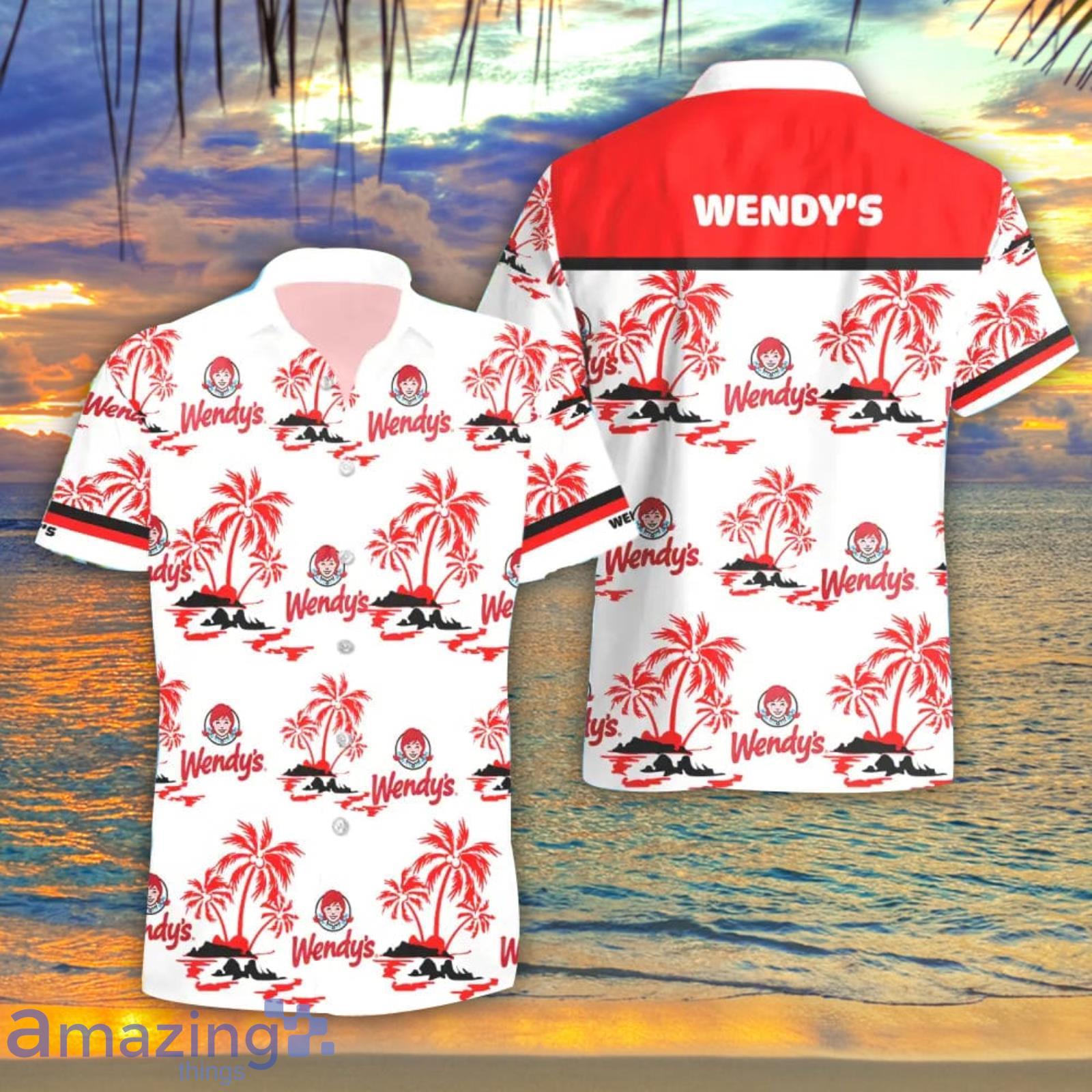 Wendy's Summer Beach Coconut Pattern Hawaiian Shirt And Shorts Men And Women Gift Product Photo 1