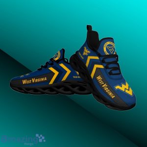 West Virginia Mountaineers Custom Name Max Soul Shoes Special Gift Product Photo 2
