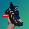 West Virginia Mountaineers Custom Name Max Soul Shoes Special Gift