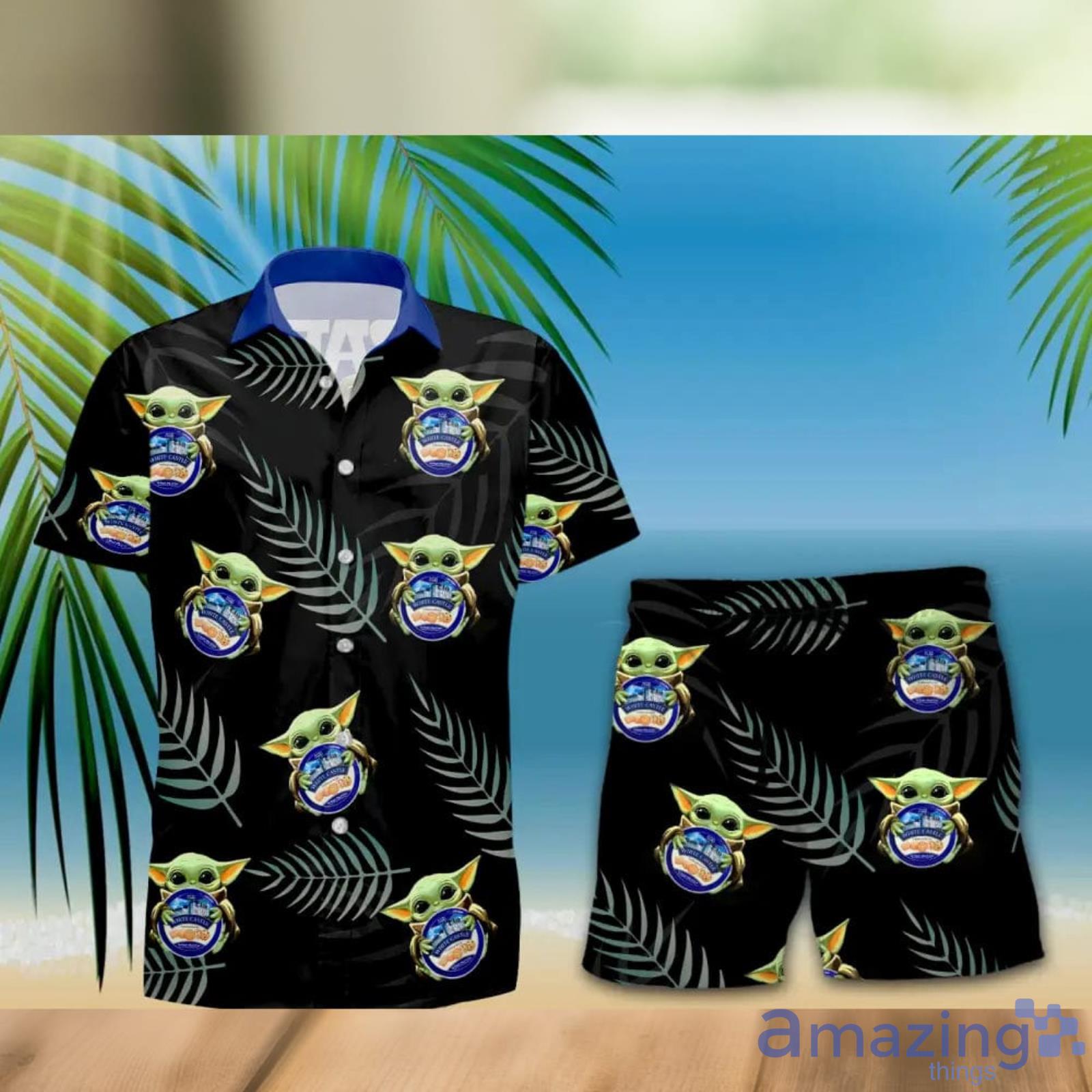 Star Wars Baby Yoda Surfing Summer Hawaiian Shirt For Men And Women