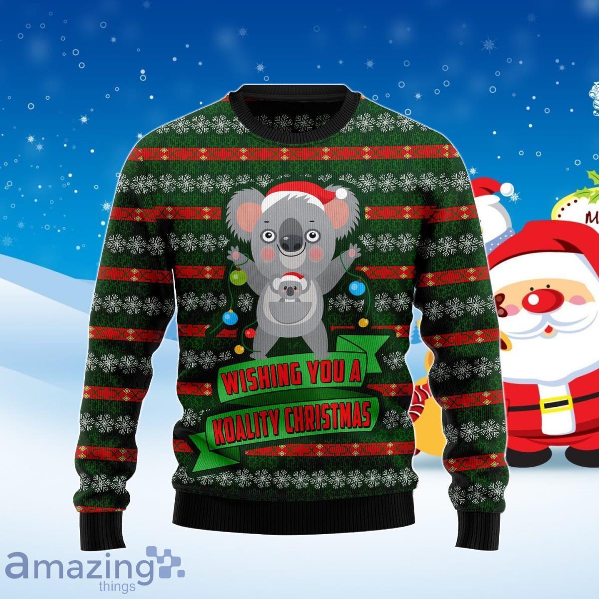 Wishing You A Koality Ugly Christmas Sweater Unique Gift Product Photo 1