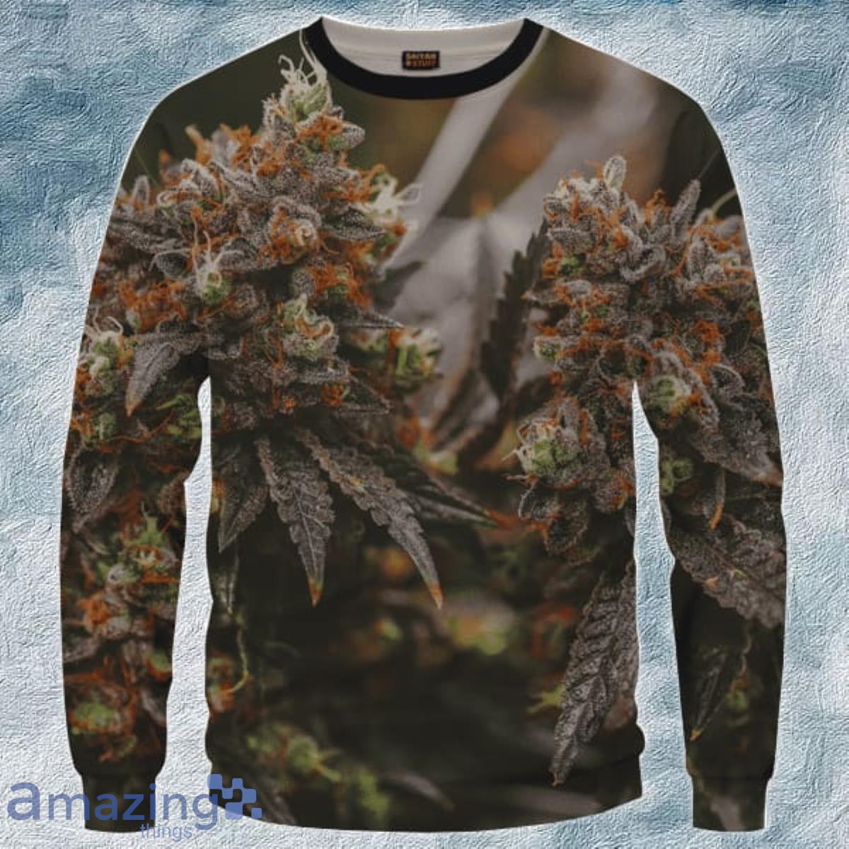 Wonderful Marijuana Kush Nugs All Over Print 3D Sweater Product Photo 1