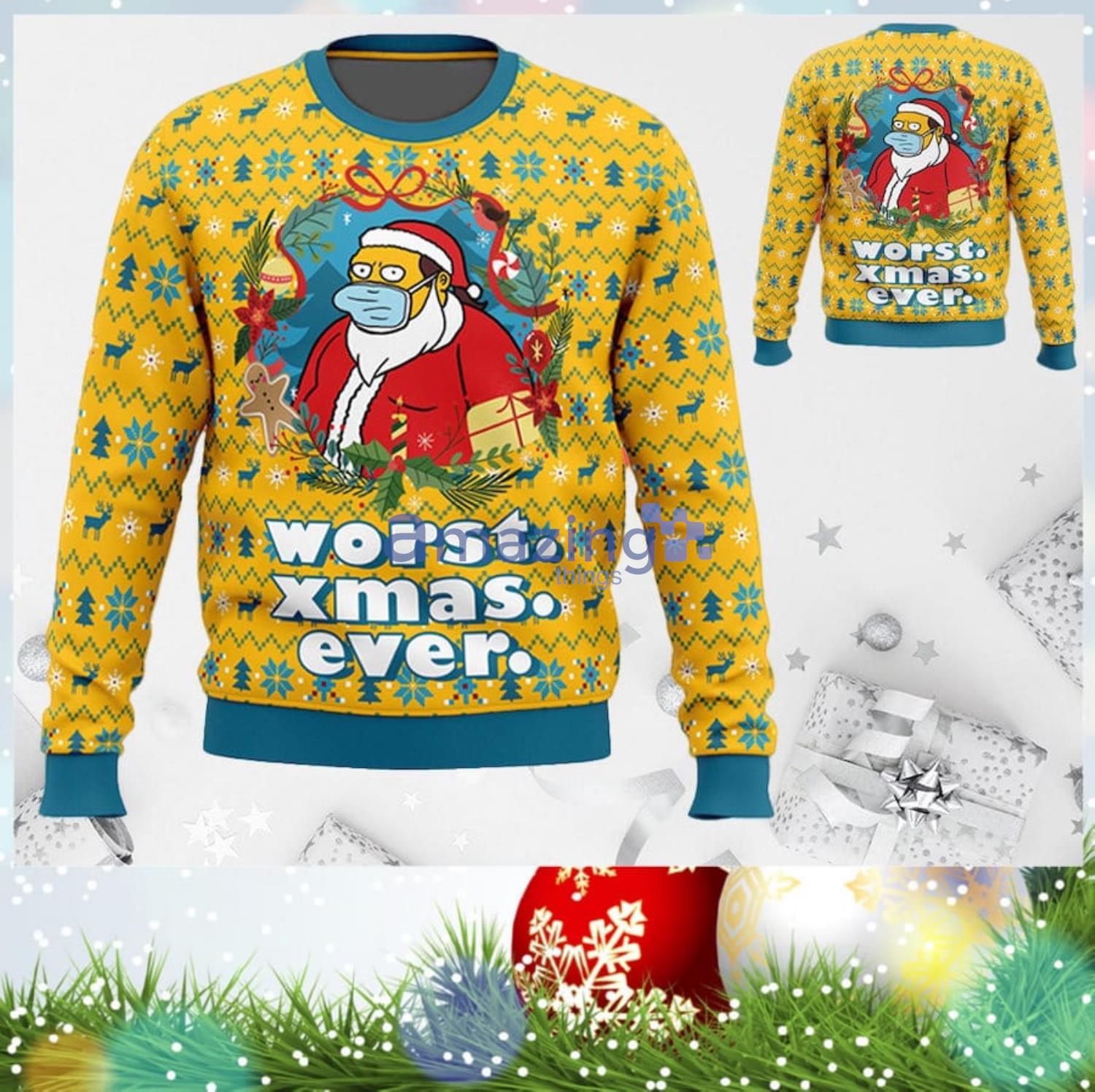 Worst 2025 ugly sweater