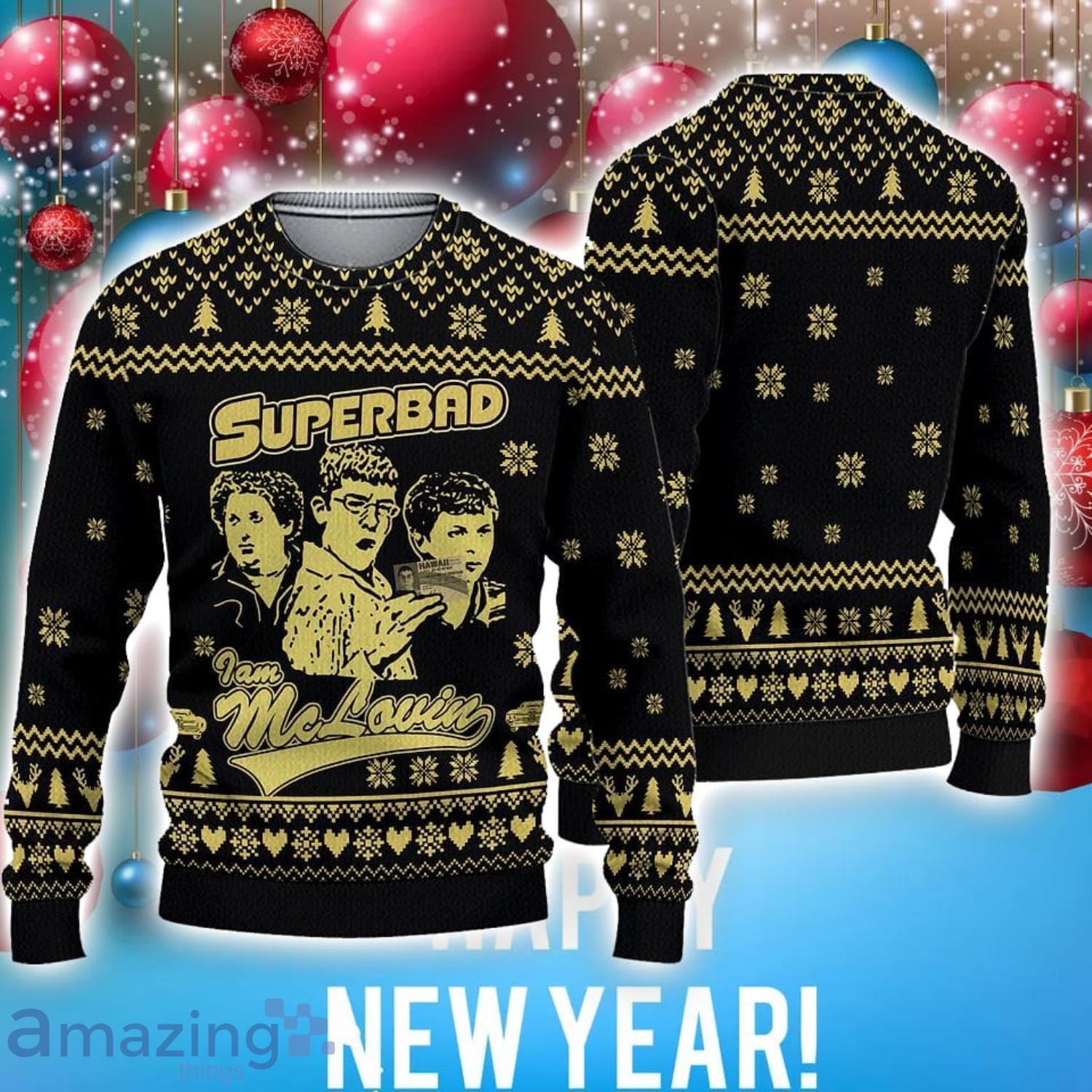 3D I Am Mclovin Superbad 3D Christmas Ugly Sweater Unisex Gift image 3D I Am Mclovin Superbad 3D Christmas Ugly Sweater Unisex Gift Product Photo 1