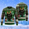 Black Cat Falalala Christmas Unisex Ugly Sweater Lovely Style For Men Women