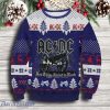 Acdc Christmas Ugly Sweater V8 Gift For Men And Women