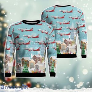 Air Berlin Airbus A320-200 Flying Home For Christmas Christmas Ugly Sweater Christmas Season Gift Product Photo 1
