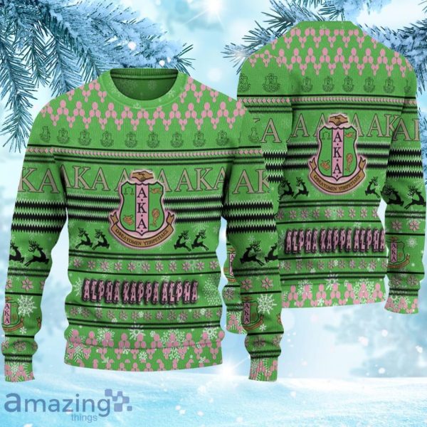 Alpha kappa alpha fashion ugly christmas sweater