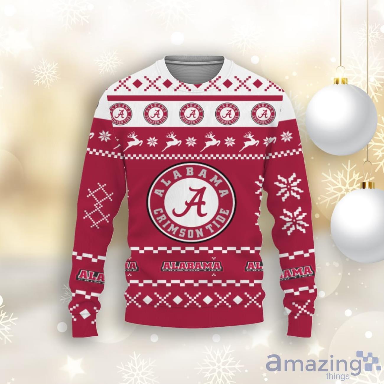 Alabama crimson outlet tide christmas sweater