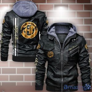 Alfa Romeo Leather Jacket Special Gift For Men Product Photo 1
