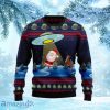 Alien Ugly Christmas Sweater Gift Knitting Sweater