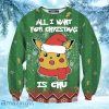 All I Want This Christmas Is Chuu Pokemon Ugly Christmas Sweater Gift For Men And Women
