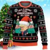 All Want For Christmas Is You Trump Ugly Christmas Sweater Style Gift For Men And Women