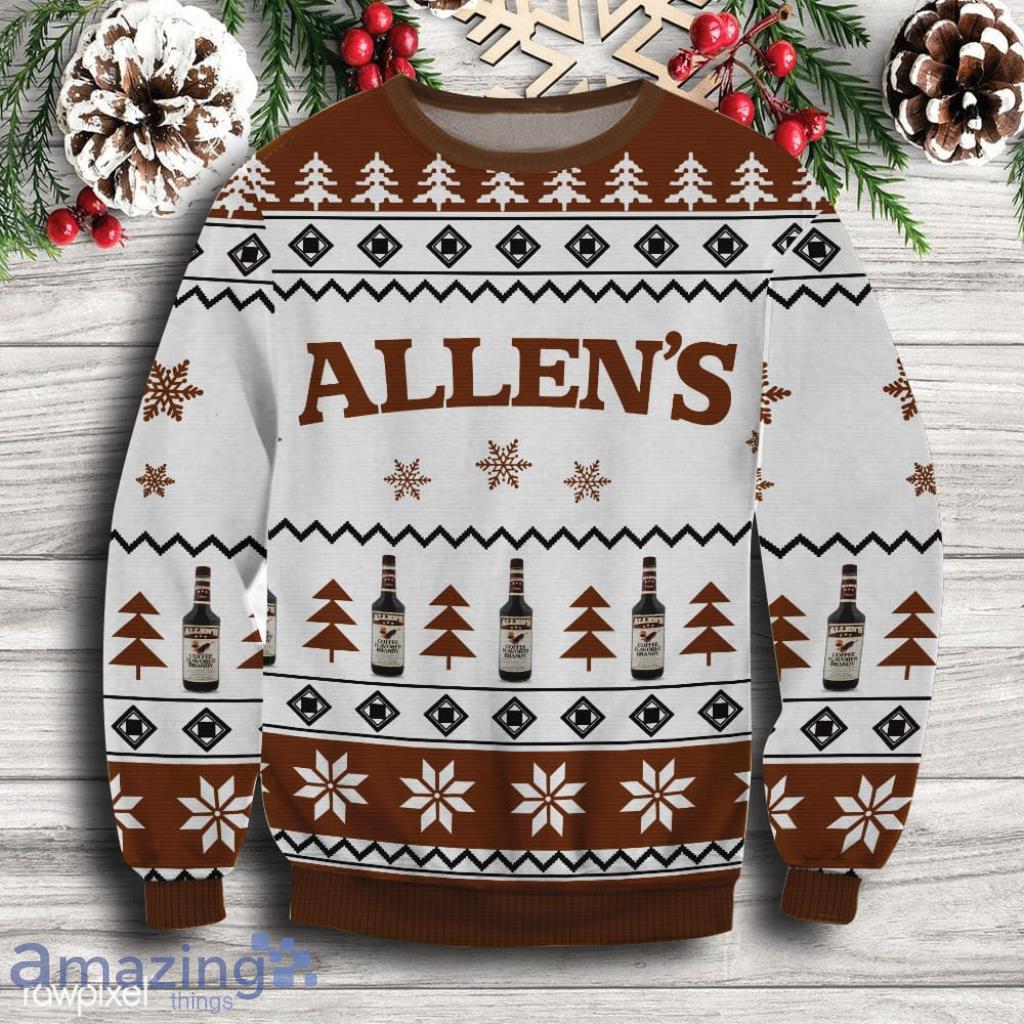Allen's Coffee Christmas Ugly Sweater Gift For Men And Women image Allen's Coffee Christmas Ugly Sweater Gift For Men And Women