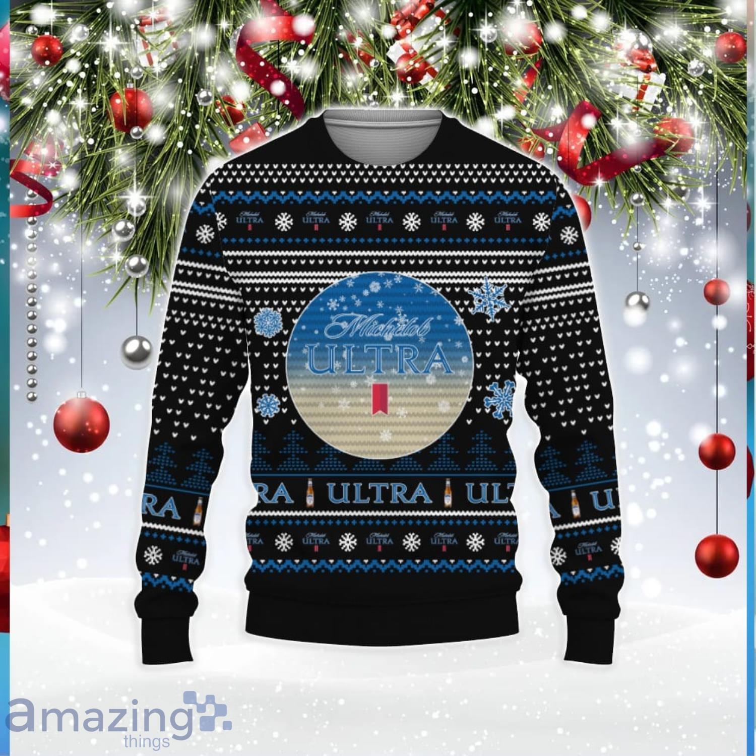 Michelob Ultra Christmas Gift Ugly Christmas Sweater