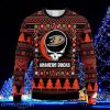 Anaheim Duck Grateful Dead Ugly Christmas 3D Sweater Unique Gift For Men Women