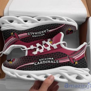 Arizona Cardinals Honeycomb Pattern Limited Edition Christmas Max Soul Shoes image Arizona Cardinals Honeycomb Pattern Limited Edition Christmas Max Soul Shoes Product Photo 2