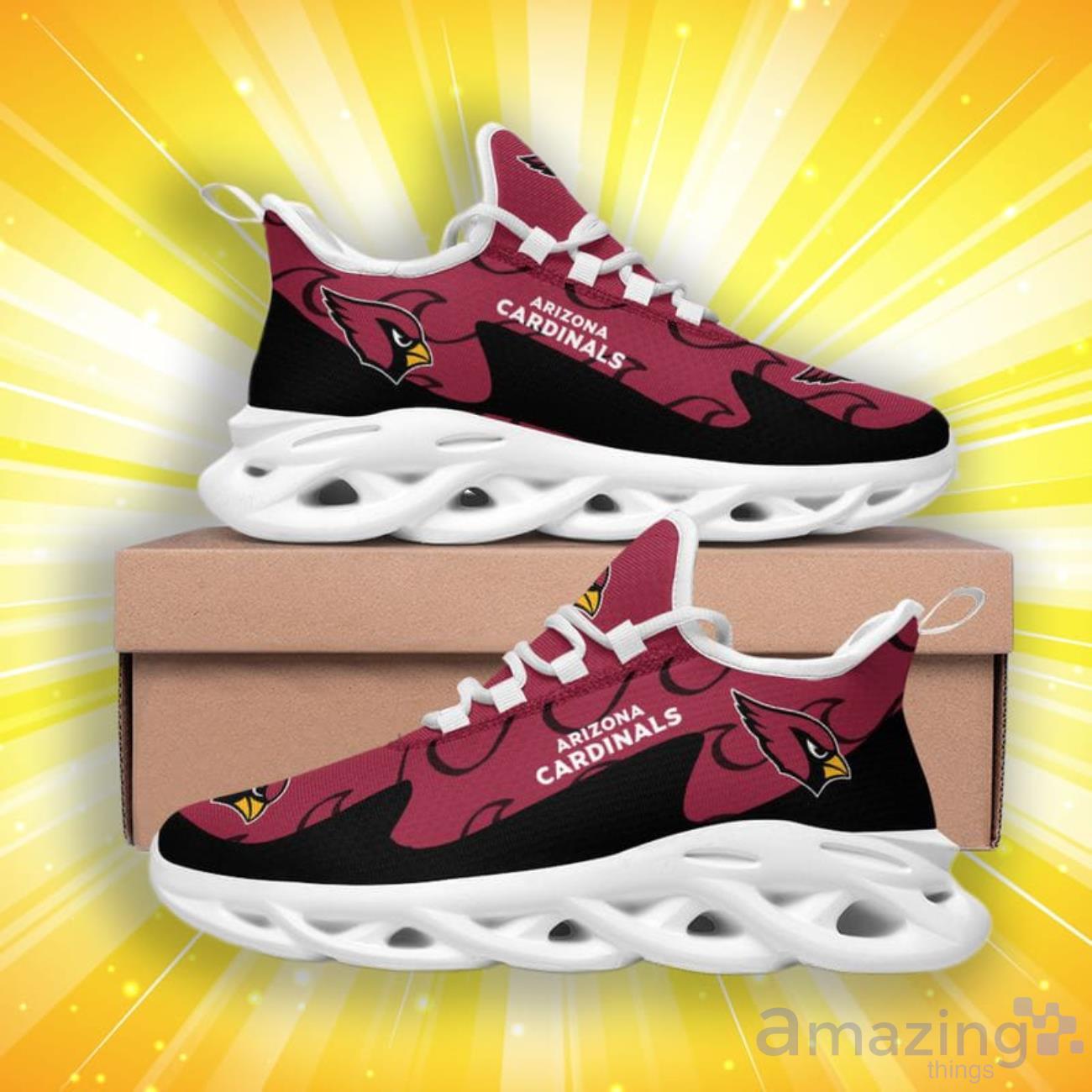 Arizona Cardinals Limited Edition Christmas Max Soul Shoes image Arizona Cardinals Limited Edition Christmas Max Soul Shoes Product Photo 4