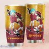 Arizona Cardinals Rick and Morty Custom Name Tumbler Best Gift