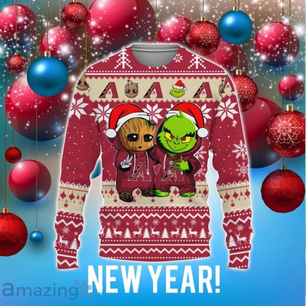 Merry Christmas 2023 Ugly Christmas Sweater American Grinch Cute