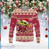 Arizona Diamondbacks Baby Yoda Star Wars Sports Football American Ugly Christmas Sweater Snowflake Pattern