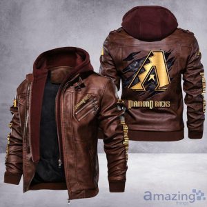 Arizona Diamondbacks Leather Jacket For Fans Product Photo 2