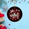 Arizona Diamondbacks Merry Christmas Circle Ornament