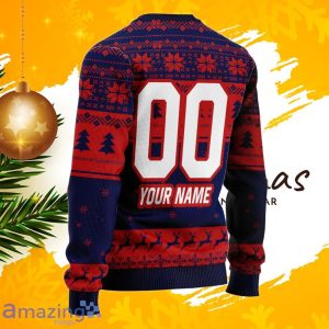 Arsenal Grinch Ugly Christmas Sweater Custom Number & Name Product Photo 3