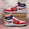 Arsenal Premier League 2324 Personalized Name Air Jordan Hightop Shoes Men And Women