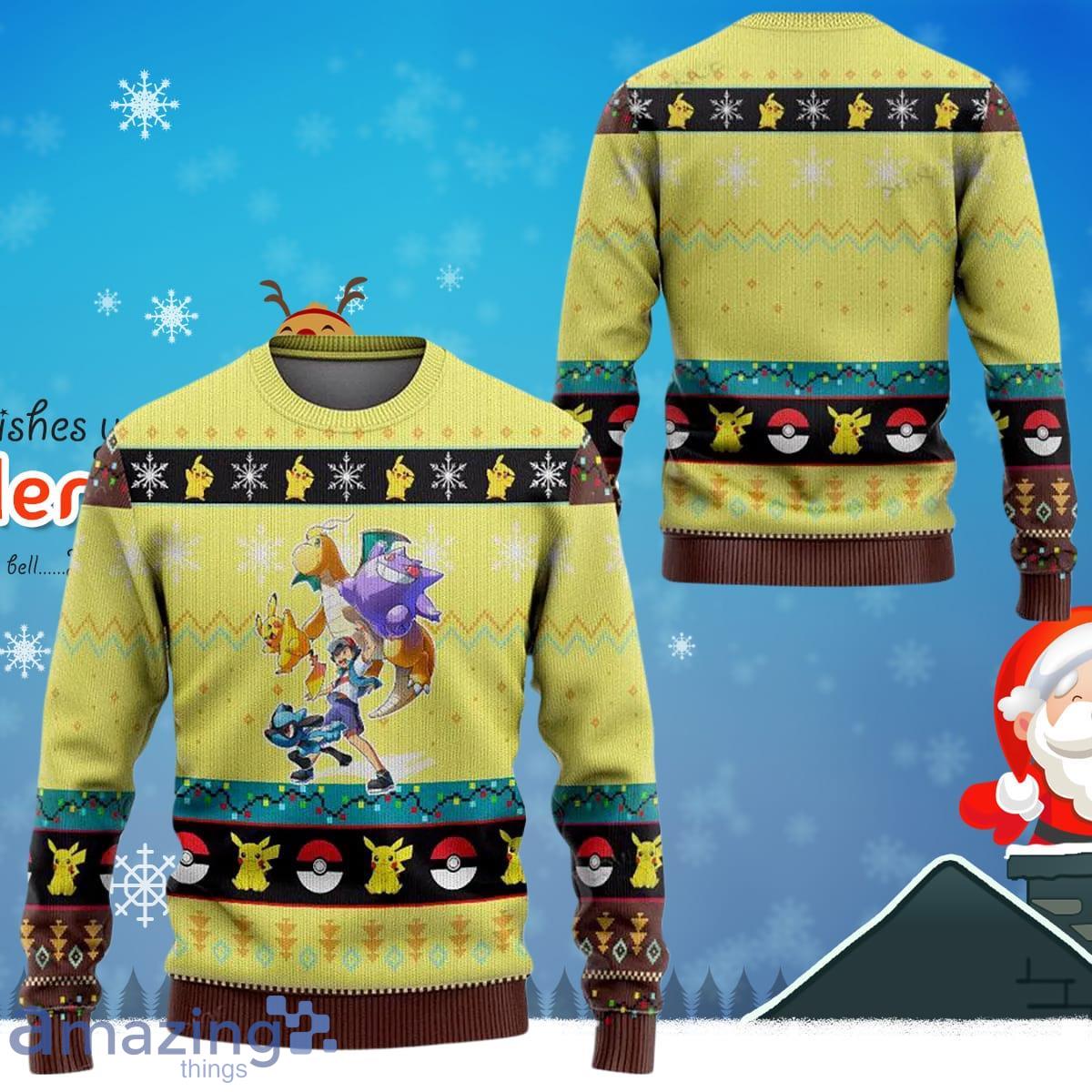 Ashs Pok Ugly Christmas Sweater Luxurious Gift For Men And Women Product Photo 1