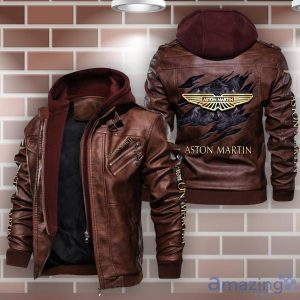 Aston Martin Leather Jacket Best Gift For Men Father's Day Gift image Aston Martin Leather Jacket Best Gift For Men Father's Day Gift Product Photo 2