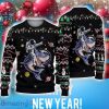 Astronauts Ride A Shark Ugly Christmas 3D Sweater Unisex Gift