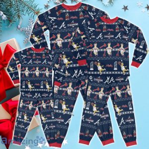 Atlanta Braves Champions Raglan Pajamas Sets Product Photo 1