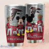 Atlanta Falcons Grogu Mickey Groot Custom Name Tumbler Best Gift