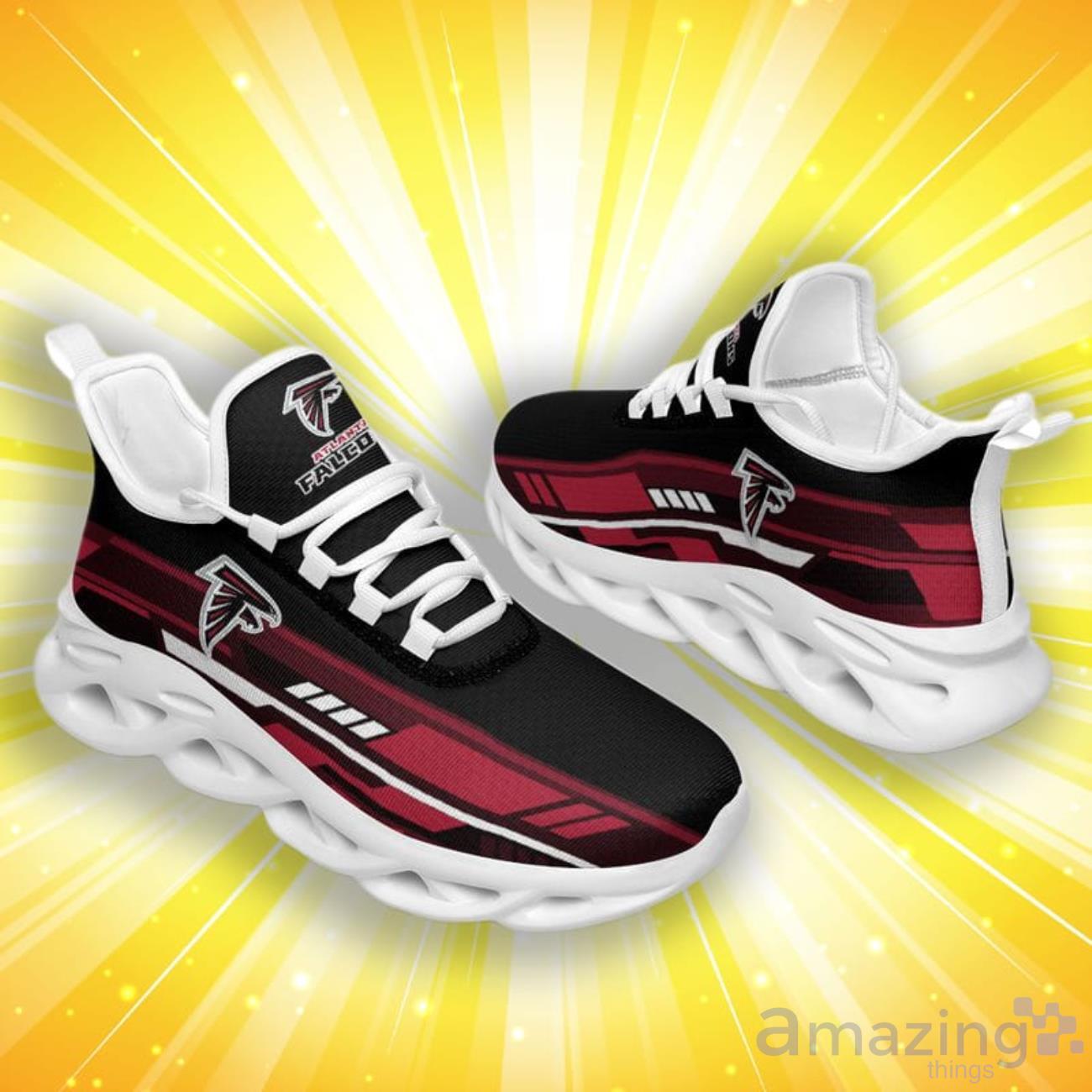 Atlanta Falcons Line Partern Limited Edition Christmas Max Soul Shoes image Atlanta Falcons Line Partern Limited Edition Christmas Max Soul Shoes Product Photo 2