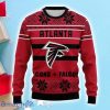Atlanta Falcons Snowflake Christmas Sweater